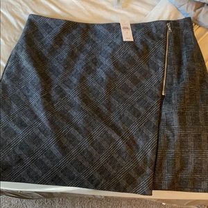 Plaid skirt plus size